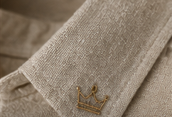 Broderie Crown — signature KARADJO